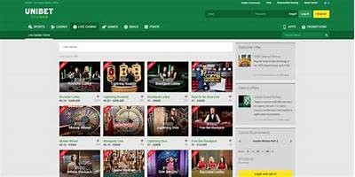 Explore the Exciting World of Unibet Live Casino for Unmatched Gaming Experience