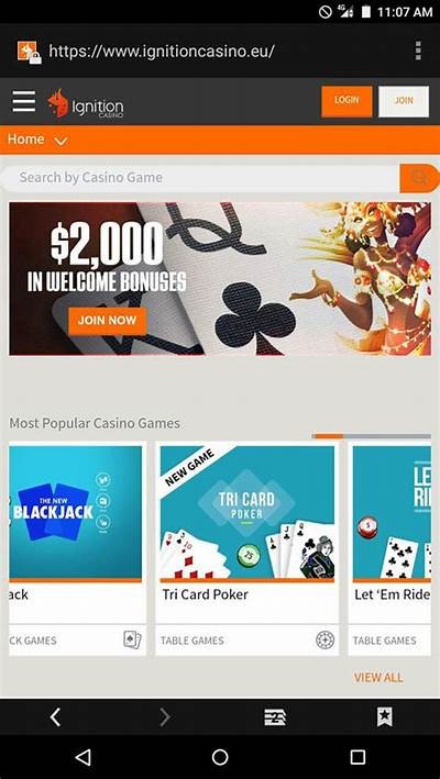 Download the Ignition Casino Mobile App for a Seamless Gaming Experience on Your Device